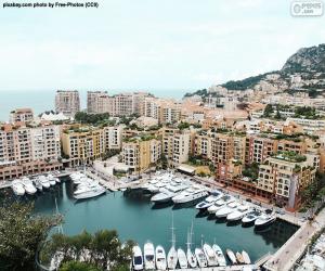 yapboz Fontvieille bağlantı noktası, Monaco